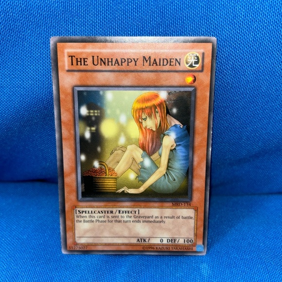 Yu-Gi-Oh Card The Unhappy Maiden Card Light Monster Card Spellcaster/Effect - Picture 3 of 4